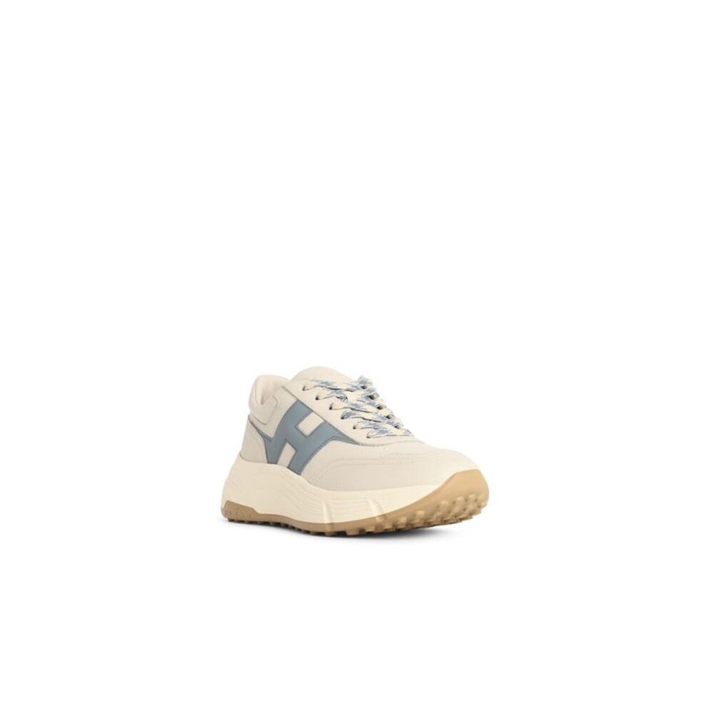 Hogan 'Hogan Hi-Fi' Ivory Leather Sneakers Women - Picture 2 of 3